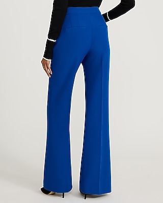 Editor Signature Stretch High Waisted Flare Trouser