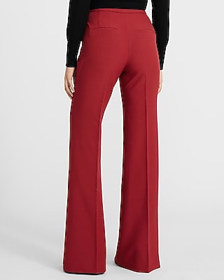 Editor Signature Stretch High Waisted Flare Trouser