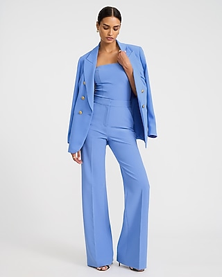 Editor Signature Stretch High Waisted Flare Trouser