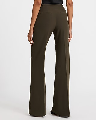 Editor High Waisted Flare Trouser Signature Stretch