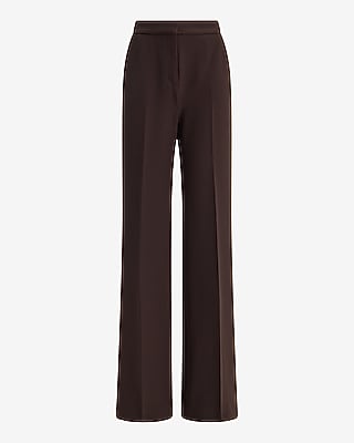Editor High Waisted Flare Trouser Signature Stretch