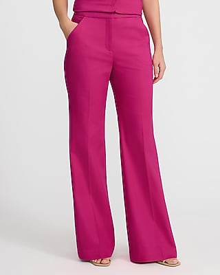 open lace back dress Saddler Pants in Mochi | Wide-Leg Dress Pants main image 0
