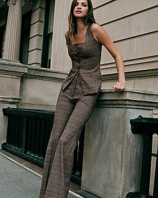 high waisted dress pants express Women's NA-12.16.25AM