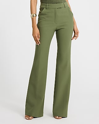 Editor Signature Stretch High Waisted Slim Flare Pant