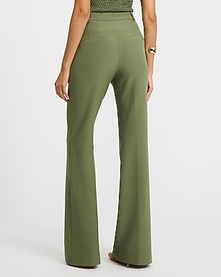 Editor Signature Stretch High Waisted Slim Flare Pant
