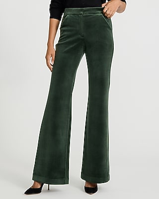 Editor Corduroy High Waisted Flare Trouser