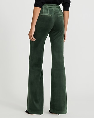 Editor Corduroy High Waisted Flare Trouser