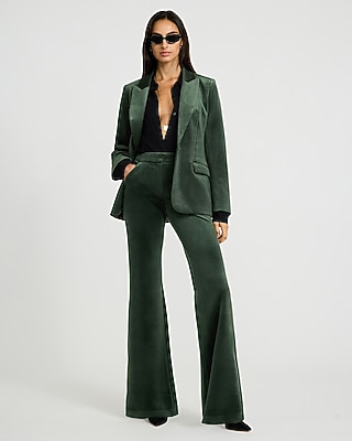 Editor Corduroy High Waisted Flare Trouser