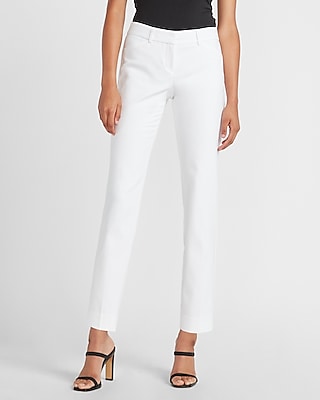 low rise ankle pants