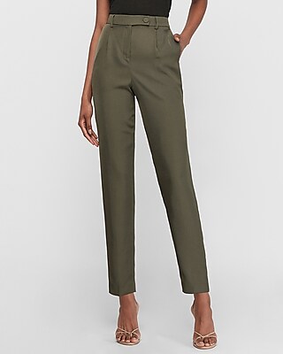 ankle button pants