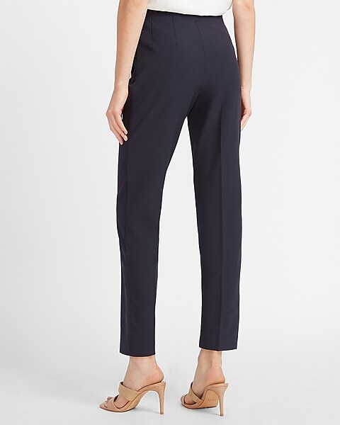 High Waisted Supersoft Twill Pull-on Ankle Pant
