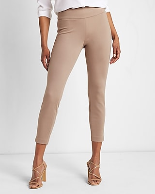 Columnist High Waisted Knit Ankle Pant