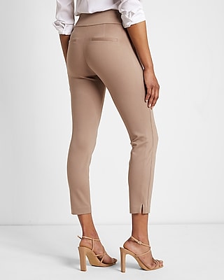Columnist High Waisted Knit Ankle Pant