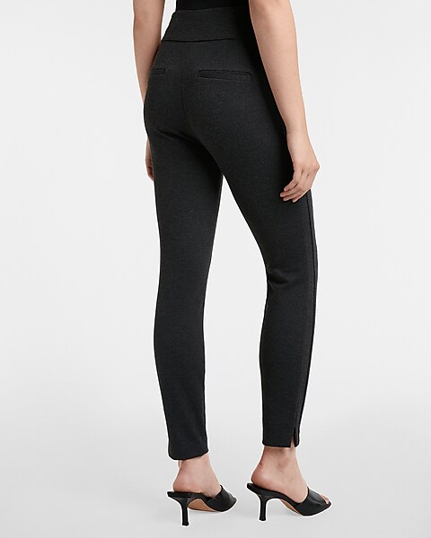 Columnist High Waisted Wide Waistband Skinny Ankle Pant