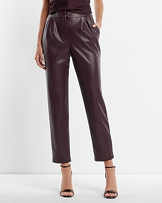 express black leather pants