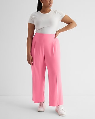 Super High Waisted Pleated Stovepipe Pant