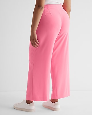 Super High Waisted Pleated Stovepipe Pant