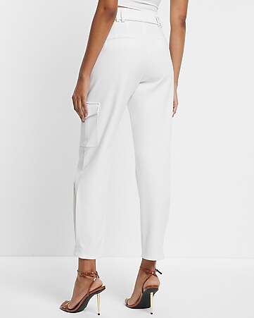 Buy Shine Fashion Ankle Length Pant White at