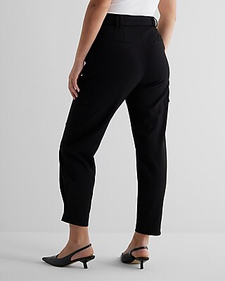 Super High Waisted Belted Cargo Pant