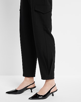 Super High Waisted Belted Cargo Pant