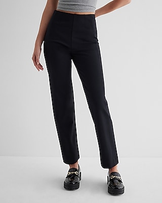 Columnist High Waisted Body Contour Knit Ankle Pant