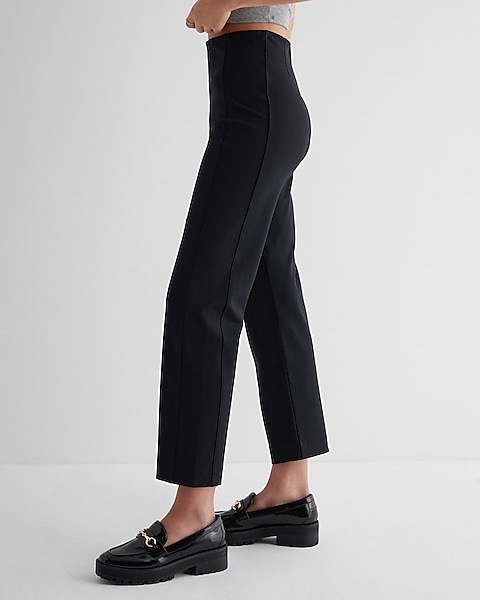 EXPRESS High Waisted Paperbag Ankle Pant