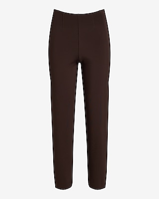Columnist High Waisted Body Contour Knit Ankle Pant