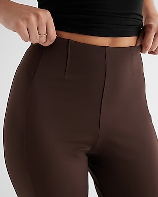 Columnist High Waisted Body Contour Knit Ankle Pant