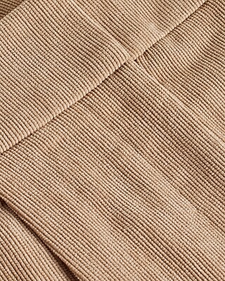 Stylist Super High Waisted Corduroy Pleated Ankle Pants