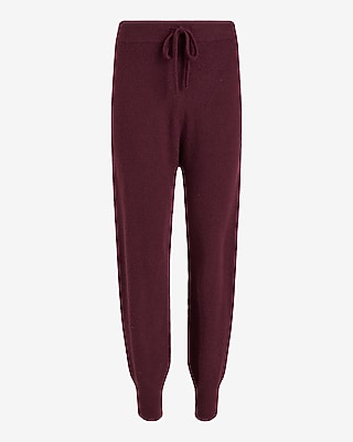 High Waisted Plush Knit Sweater Joggers - image 5