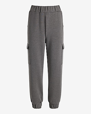 High Waisted Luxe Lounge Cargo Joggers