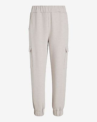 High Waisted Luxe Lounge Cargo Joggers