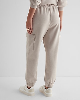 High Waisted Luxe Lounge Cargo Joggers