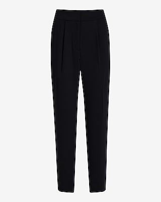 Stylist Super High Waisted Pleated Ankle Pant