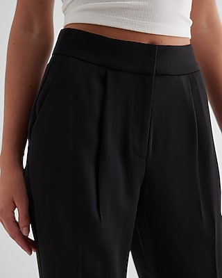 Stylist Super High Waisted Pleated Ankle Pant