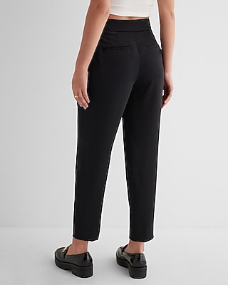 Stylist Super High Waisted Pleated Ankle Pant