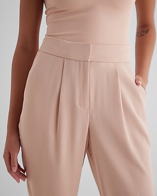 Stylist Super High Waisted Pleated Ankle Pant