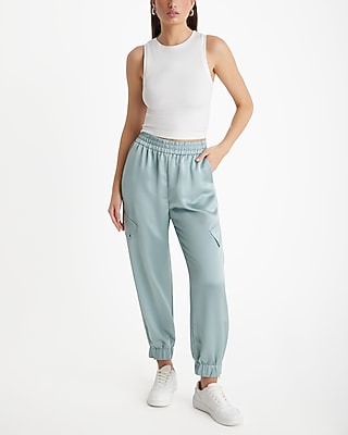 sachin and babi light blue dress Women's High Rise Joggers & Sweatpants