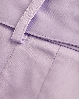 High Waisted Belted Cargo Joggers