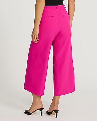 Editor Studio Stretch Twill Mid Rise Cropped Wide Leg Pant - image 2