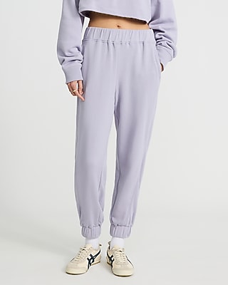 High Waisted Fleece Joggers