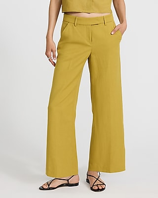 Editor High Waisted Trouser Flare Pant