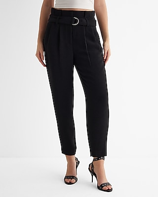 Faux leather shop pants express