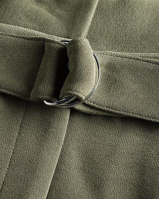 Stylist Super High Waisted Belted Paperbag Ankle Pant