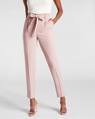 pink dress pants womens