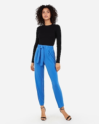 express mid rise ankle jogger pant