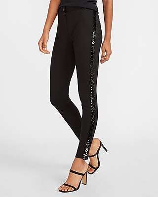 black legging dress pants