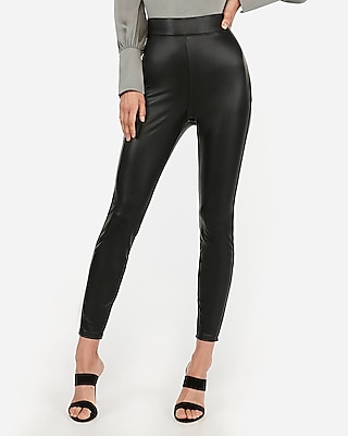 express faux leather pants