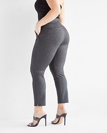 BVTOEWY Dress Pants for Women Business Casual Stretch Black Dressy Leggings  Pull On Skinny Work Pants with Pockets(PonteGrey,S) at  Women's  Clothing store