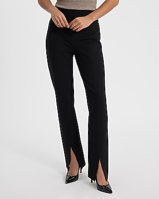 High Waisted Split Hem Leggings